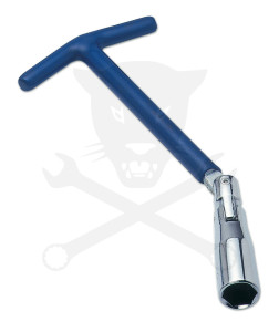 Gyertyakulcs "T" kulcs csuklós 16 mm 140 mm - Laser