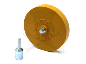 Fólia radír - vanília korong 2500 RPM menetes+adapter - Air-Pro