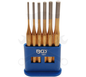 Csapkiütő készlet 6 db-os 150 mm 3 - 8 mm - BGS