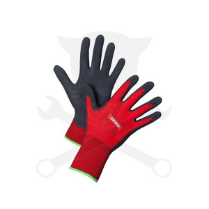 Kesztyű NitroCom 1931 premium piros AERO nitril 10-es XL-es XL/9