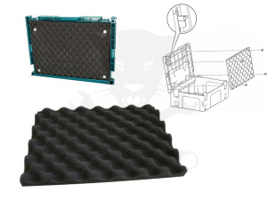 MakPac szerszámtartó szivacs betét, MAKPAC kofferbe - Makita -