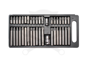 Torx-imb.-spline bit készlet 40 db-os klt - Kraftmann