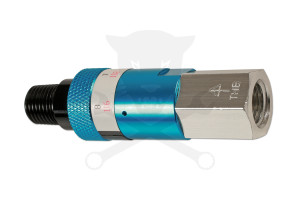 Levegőnyomás-szabályozó közvetlen a szerszám elé - állítható 1/4"