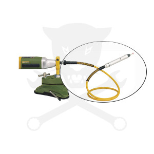 Multifunkciós mikrocsiszológéphez Flexibilis tengely szár - Proxxon