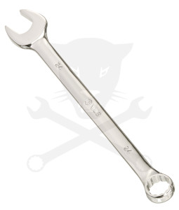 Csillag-villáskulcs 6-os 130 mm - tükör polírozott - Genius (748206 )