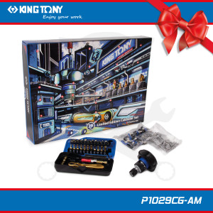 Bit készlet 29 db-os ADVENTI KALENDÁRIUM Szerelőknek -King Tony