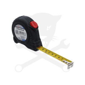 Mérőszalag 5 m x 19 mm gumírozott ház - BGS
