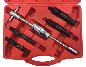 Csapágylehúzó készlet csúszókalapáccsal, belső 10-32 mm 4+1 db UTC