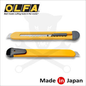 Vágókés OLFA 9 mm törh.penge, automata rögz. - műanyag