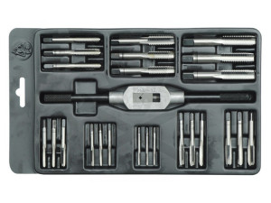 Menetfúró kézi készlet M03-M12 - 25 db-os