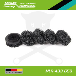 Tisztítókorong - négertárcsa tőcsavar-hoz 50 mm tárcsa 5 db-os