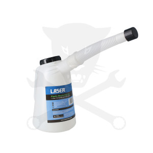Mérőflakon, csőrös, flexibilis hosszabbítóval 1.0L - Laser
