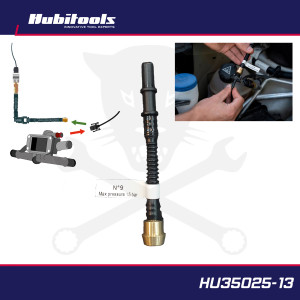 Nyomásteszter PressureDiag-hoz Adapter: Hűtőrendszer nyomásteszthez