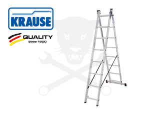 Alu lépcsőfokos sokcélú állólétra 2x 8 Fokos - CORDA-