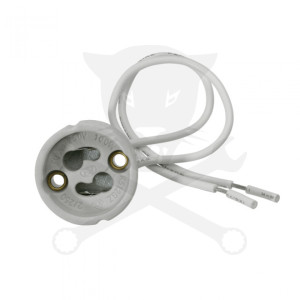 Foglalat fényforráshoz - GU10 kerámia - Elmark