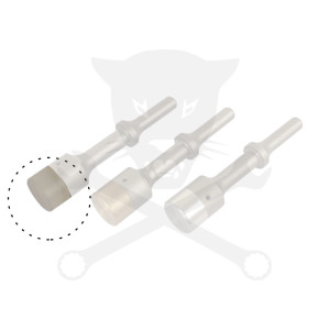 Vibro kalapácshoz puha-lágy tartalék fej - LAS-6260-hoz - nylon