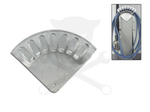 Levegő tömlő megvezető 600 mm - aluminium - Hubitools