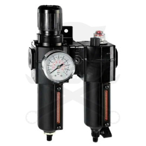 Levegőelőkészítő egység szűrő+szabályzó+olajzó+óra 1/2"-os Rodcraft (MD2-12)