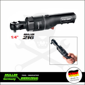 Levegős csavarozó, oldalracsnis 1/4" 60 Nm 3 seb. - MÜLLER