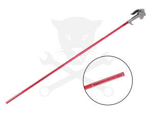 Lefújó pisztoly speciál 600 mm hosszú OLDALRA kifúvásos -AIR COMB 24"