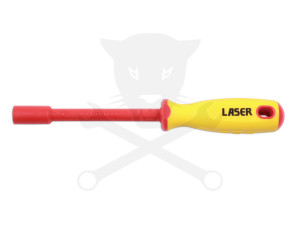 Szigetelt VDE 1000 V-os dugókulcs csavarhúzó 6 lapú 14 mm-es