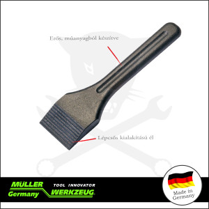 Lépcsős hézag szintező, műanyag, ütésálló 280x70 mm - MÜLLER