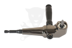 Bit tartó adapter 90 fokos flexibilis, mágneses, rövid - akkus géphez