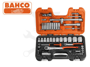 Dugókulcs készlet 1/2"-1/4" 12 lap 4-13 10-32 mm 56 db-os - Bahco