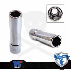 Lok-Typ Dugókulcs - crowafej 3/8" 10 mm 6 lap hosszú - Welzh