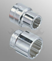 Dugókulcs - crowafej 3/4" 12 szög normál 40 mm Genius