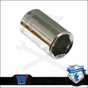 Lok-Typ Dugókulcs - crowafej 1/2" 15 mm 6 lap normál - Welzh