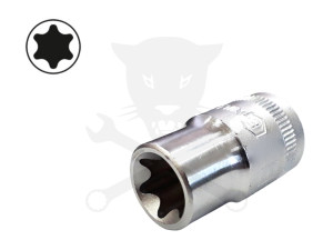 Dugókulcs - crowafej 3/8" belső torx E14 Genius