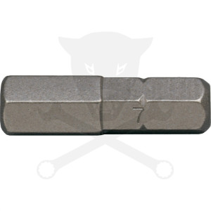 Bit hatszög 2.0 x 25 mm 1/4"