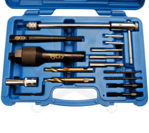 Izzítógyertya (beletört) kiszerelő készlet M8x1.0 - M10x1.0 - BGS