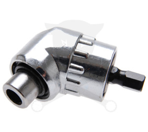 Sarokcsavarozó adapter 75°-os 1/4" - rövid