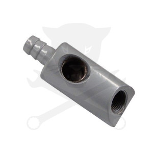 Homokfúvó géphez alsó könyök-keverő egység