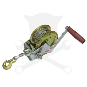 Csörlő kézi drótköteles - 900 kg