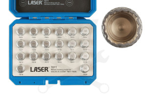 Kerékőr kulcs készlet Volvo gyári kerékőrhöz 20 db "A" Code 7601-7620