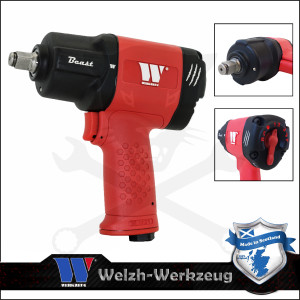 Légkulcs 1/2" 1982 Nm "A FENEVAD" Piros - Welzh