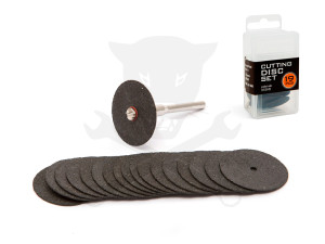 Multifunkciós mikrocsiszológéphez csapos vágókorong készlet 3,1 mm 19 r.