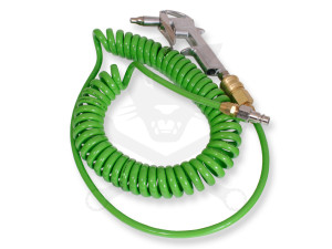 Tisztító pisztoly spirállal