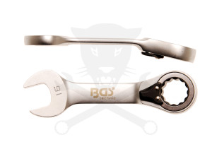 Csillag-villás racsnis rövid, irányváltós 16 mm - BGS