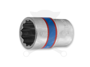 Dugókulcs - crowafej 3/8" 12 lap normál 14 mm