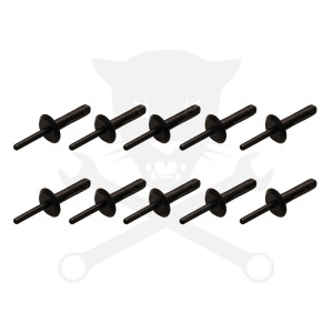 Popszegecshúzó műanyag szegecselőhöz - pót szegecs készlet 6,6x25,2 mm