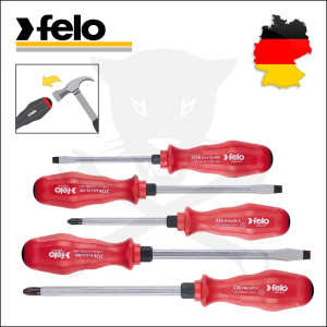 Csavarhúzó készlet üthető 5 db-os PH, SL ipari - Felo