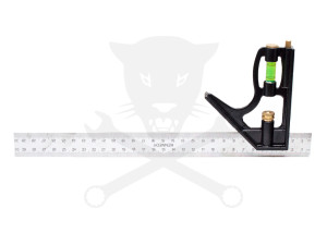 Derékszög-vonalzó, többcélú 12" 300x13 mm - Kennedy