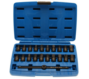 Olajleeresztő kulcs készlet 21 db-os