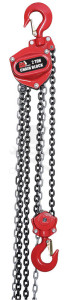 Emelő láncos 2 tonnás