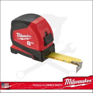 Mérőszalag 8 m x 25 mm gumírozott Pro Kompakt - Milwaukee