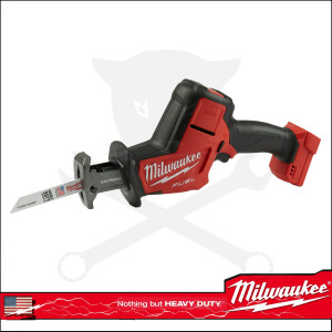 Kardfűrész, akkus M18 - akku nélkül, löket: 22 mm - Milwaukee (M18 FHZ-0X)